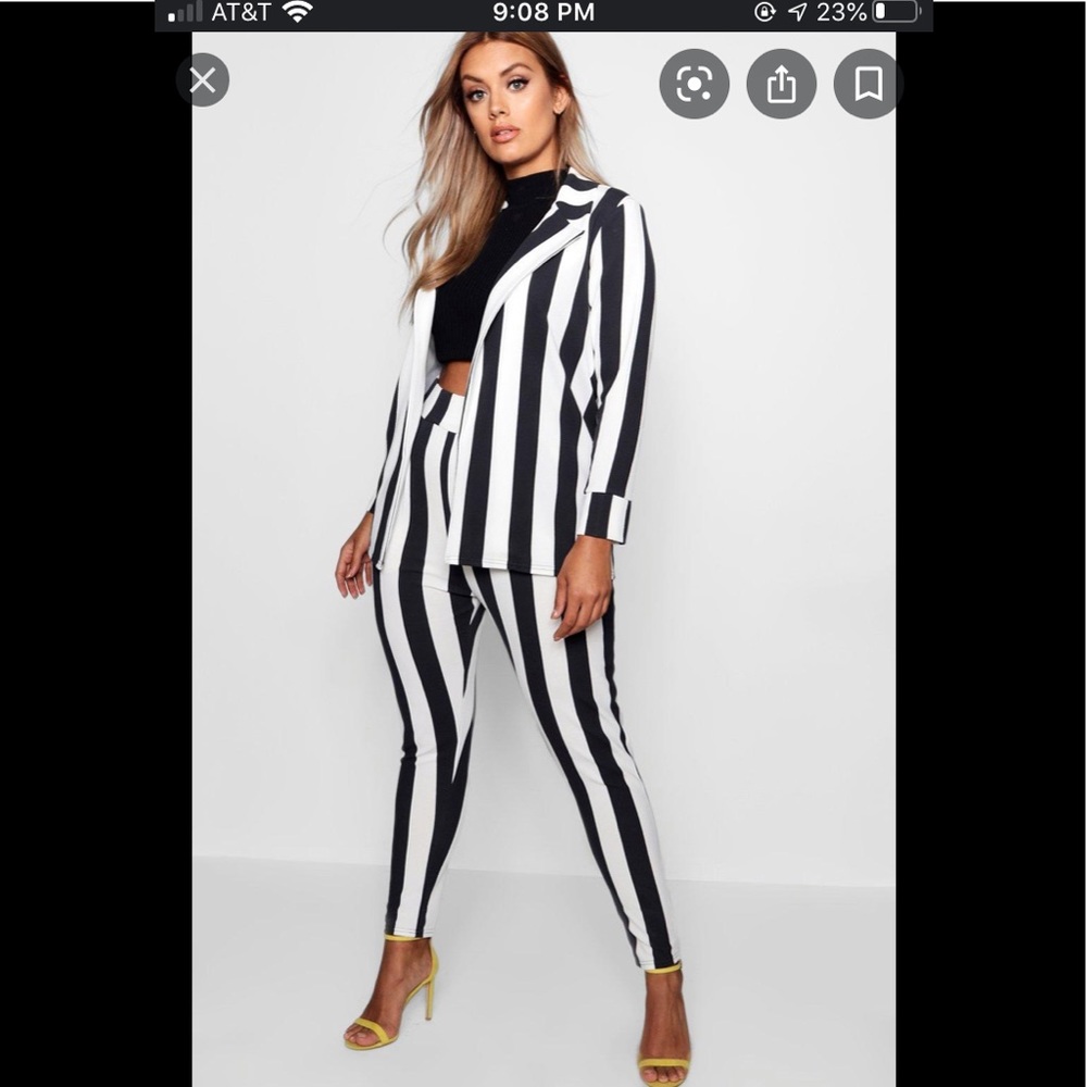 Striped set